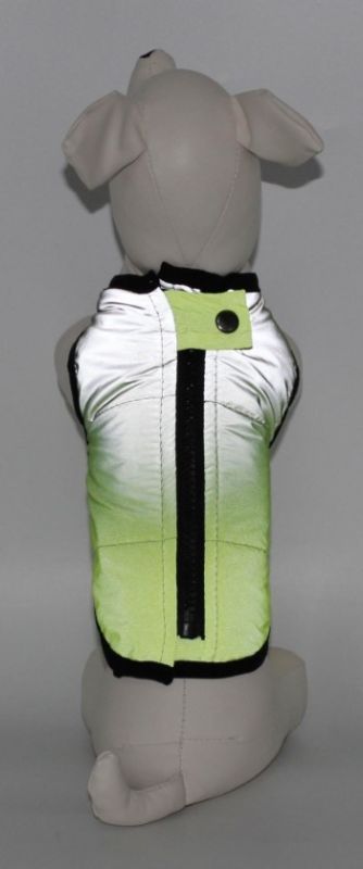 Жилет Диско неонова плащівка на синтепоні салатовий 1 