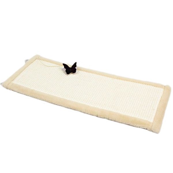 Дряпка-килим сизаль бежева, 68х28 см 