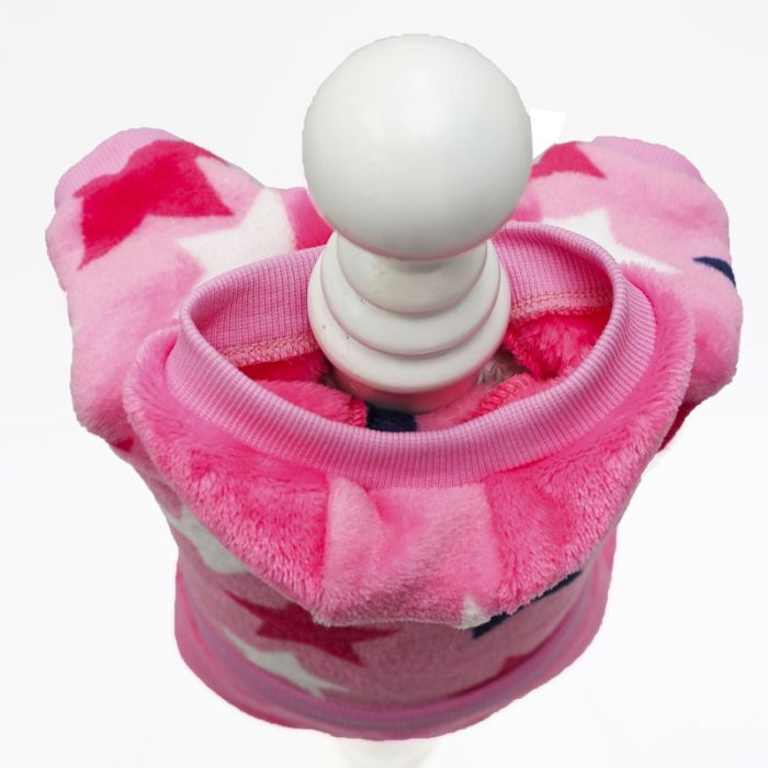 Ялинка світшот для собак дівчаток трикотаж на флісі Бордо S