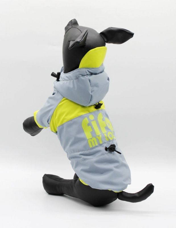 Орфей куртка з капюшоном блакитний з неоном, хлопчик. M (А34В до 54см)