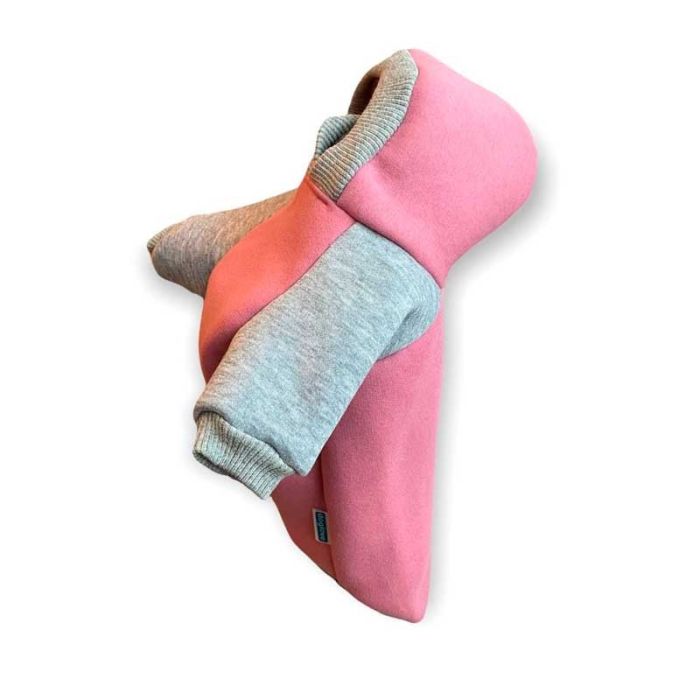 Пінк толстовка для собак DogLove рожева S1