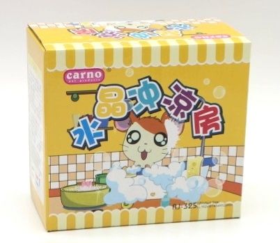 Купалка для гризунів рожева 121516 см 