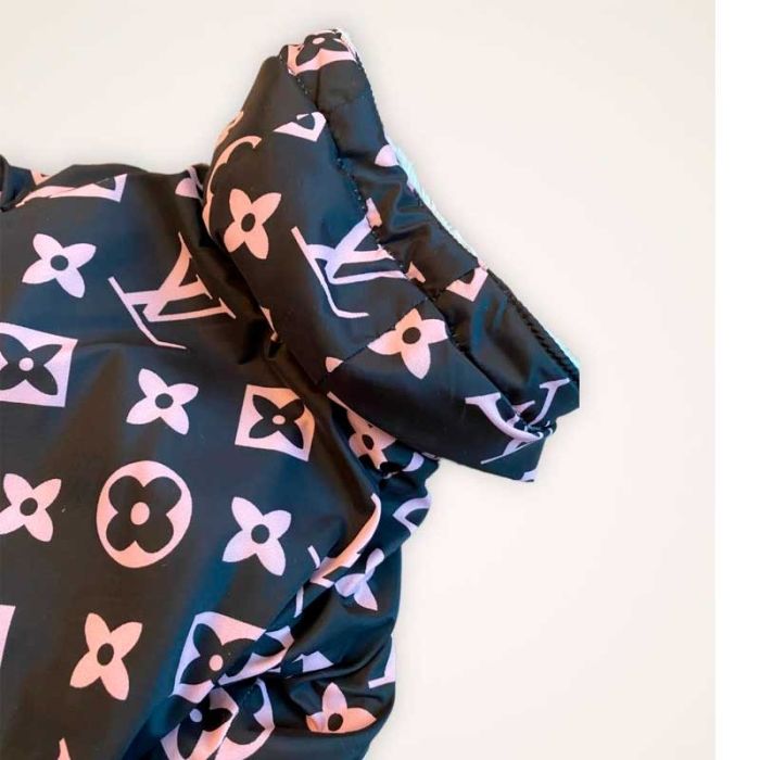 Віта куртка для собак дівчаток doglove чорна S1