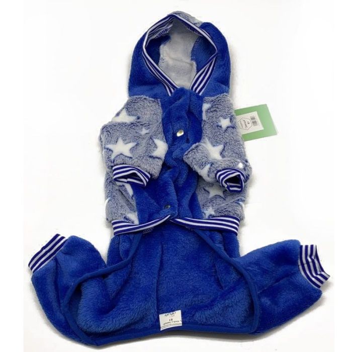 Зірка комбінезон для собак хлопчиків махра XS