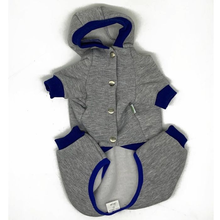 Дракоша комбінезон для собак хлопчиків трикотаж на флісі S1