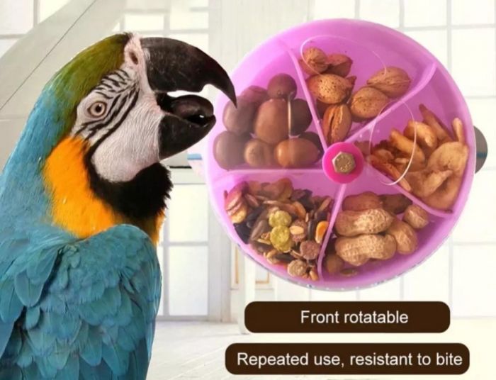 Годівниця для птахів кругла 13х3 см 