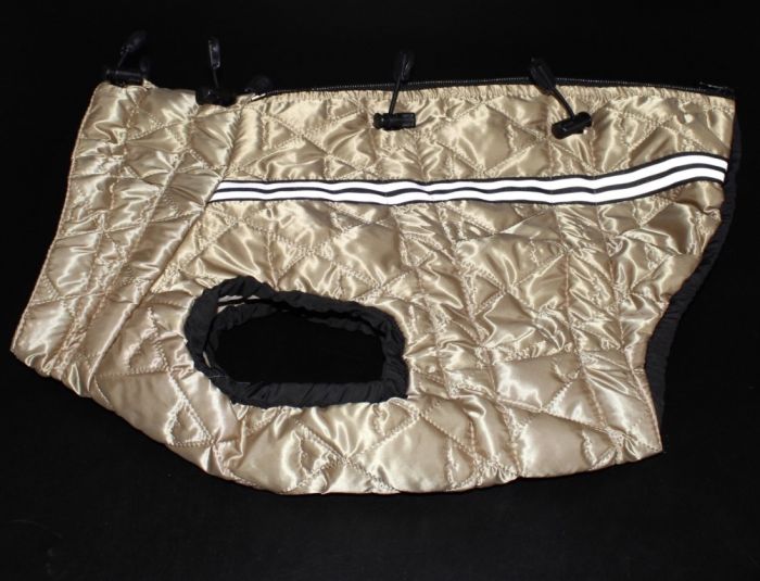 Жилет Бетсі стьогана плащівка золото (дівчинка) XXL