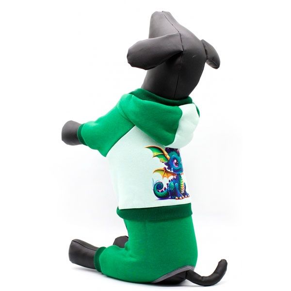 Костюм Стрілець дракон трикотаж на флісі (хлопчик) M