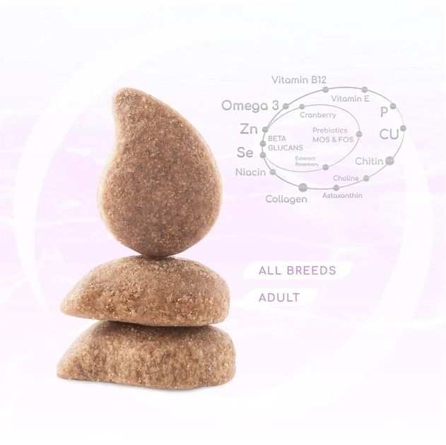 Акція-30 Optimeal Beauty Harmony із морепродуктами сухий корм для собак заспокійливий ефект 1.5 кг 