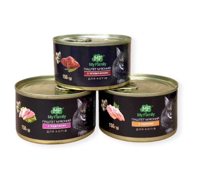 My Family консерви для кішок курка 150г 