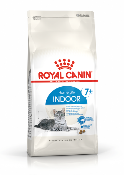 Royal Canin Indoor + 7 (Роял Канін Індор) для дорослих кішок не покидають приміщення старше 7 років 400 г