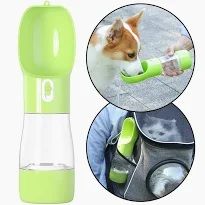 Поїлка Дорожня з контейнером, 320 мл салатовый