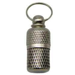 Адресник металевий хром 2. 5х1. 0см 