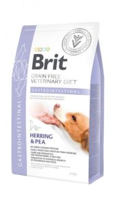 Brit Dog Gastrointstinal VetDiets сухий корм для собак при порушеннях травлення з лососем, горохом і гречкою 2кг 