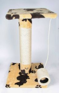 Ліза дряпка джутова Бежева лапка