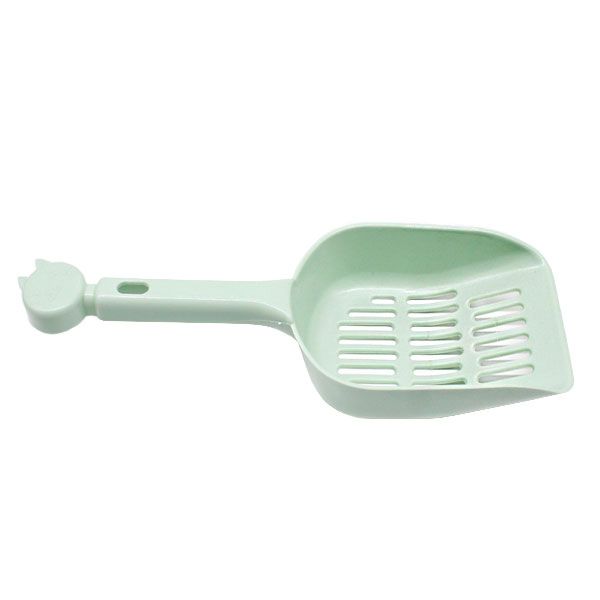 Совок-сітка з котом оливковий, 25х10х4 см 