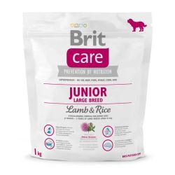 Brit Care L Junior з ягням і рисом для цуценят великих порід 1 кг