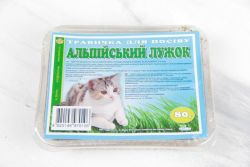 Альпійський лужок-травичка для котів пластикова упаковка пласт. уп.
