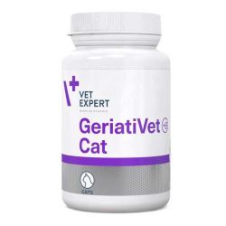 Вітаміни для котів Vet Expert GeriatiVet Cat, 60 капсул 