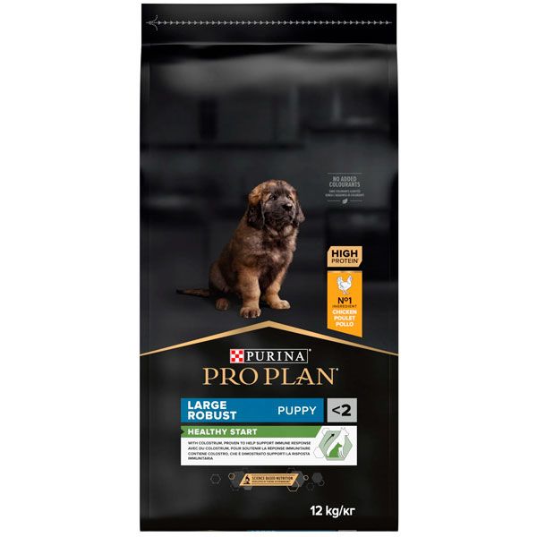 PRO PLAN Large Robust Puppy сухий корм для цуценят великих порід з куркою 12 кг