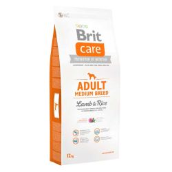 Brit Care m Adult з ягням і рисом (для собак вагою 10-25кг) 12 кг
