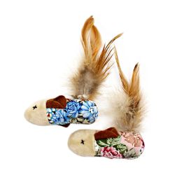 Миши з пірям 2 шт, 8 см 