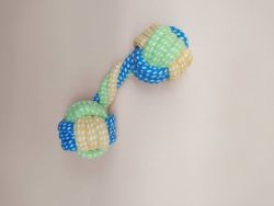 Канат-гантель-іграшка для собак 19 см