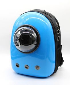 Рюкзак пластик ілюмінатор 32х42х29 см блакитний 