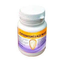 Свічки з АСД - 2 з гарбузовою олією 10шт, Еконіка, Україна 