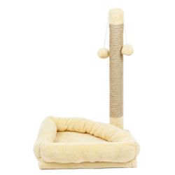 Когтеточка Феліта джут бежева 