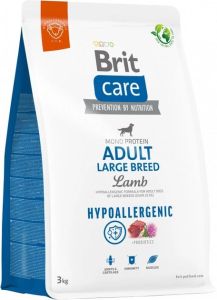 Brit Care Dog Hypoallergenic Adult Large Breed гіпоалергенний корм для собак великих порід з ягнятком 3 кг