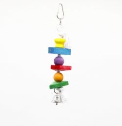 Іграшка для папуг деревяна. 257 см.