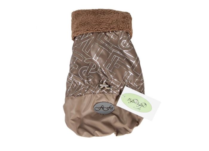 Еспресо жилет для собак хлопчиків на овчині S