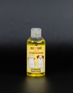 Шампунь ФАЙНИЙ протипаразитний дорослий жовтий диня 250 мл 