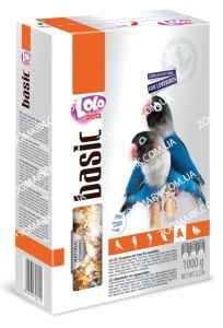 Повнораціонний корм для нерозлучників Lolo Pets 1 кг