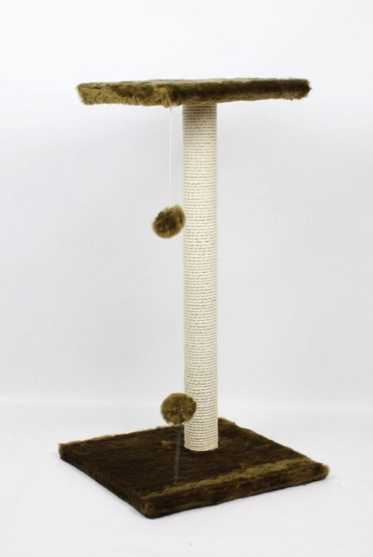 Дряпка для кота Соло коричнева Сизаль