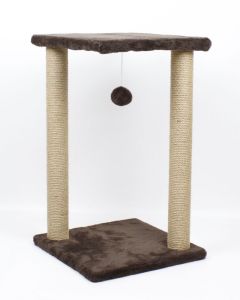 Гламур дряпка джут коричнева 