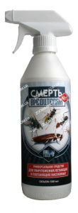 Спрей Смерть шкідників засіб від літаючих і повзаючих комах 500 мл