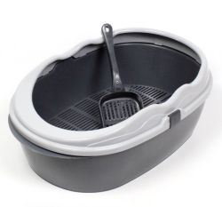 Туалет глибокий з бортом і сіткою, Фауна Сірий