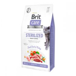 Brit Care Cat Grain-Free Sterilized Sensitive для стерилізованих котів з чутливим травленням 400г