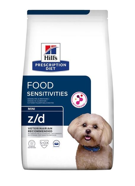 Сухий корм Hills Prescription Diet zd Mini для собак малих порід при харчовій алергії 1 кг. 