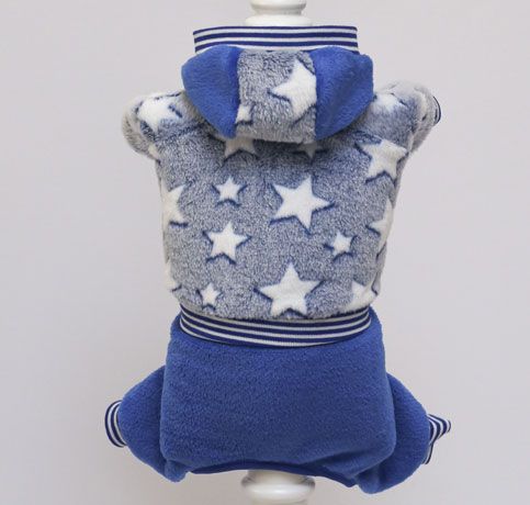 Зірка комбінезон для собак хлопчиків махра S1