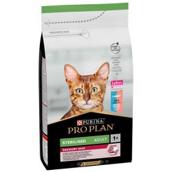 Pro Plan Sterilised Cod  Trout корм для стерилізованих котів з тріскою та форелью 1,5 кг