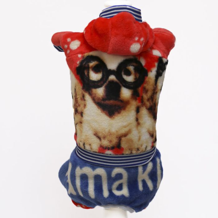 Матильда комбінезон для собак дівчаток махра S2