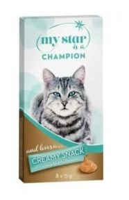 My Star Creamy Champion стіки для котів лосось 815 гр. 