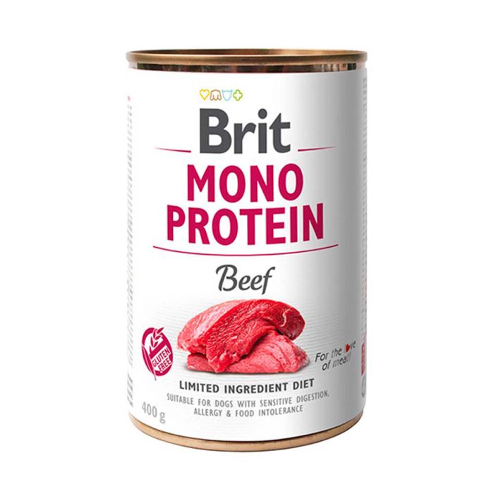 Brit Mono Protein Dog з яловичиною 400г 