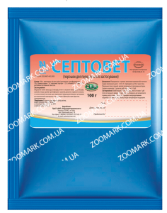 Септовет-антибактеріальний препарат 100 гр