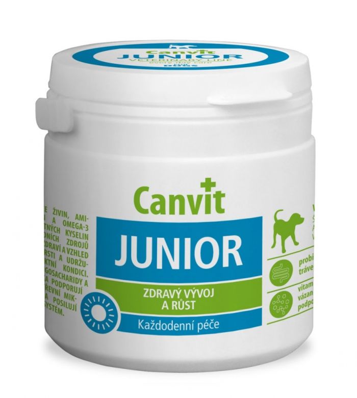 Canvit JUNIOR здоровий ріст і розвиток цуценят 100 г