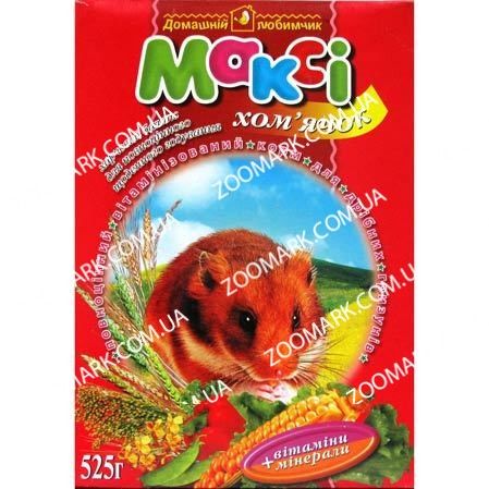Корм Максі хомячок 525г, крейда