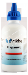 Парацид-засіб для знищення ектопаразитів 100 мл Парацид 100 мл